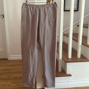 A.P.C. Pants Mini Striped Cotton blend Pull-on with Pockets Size Medium